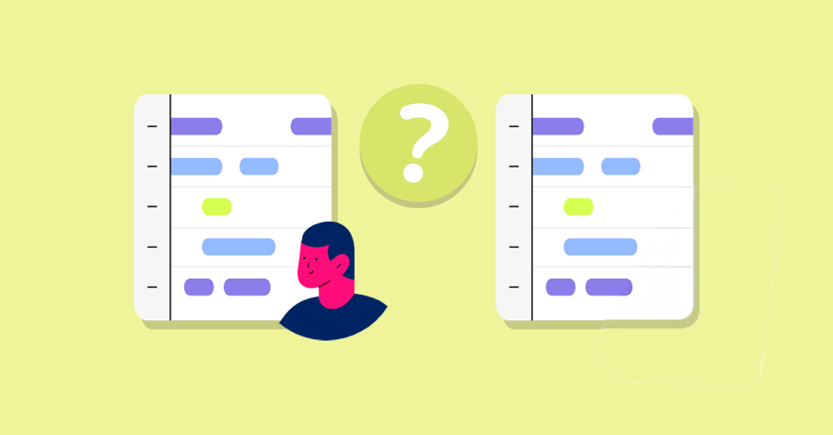 Comparação entre dois documentos com destaque